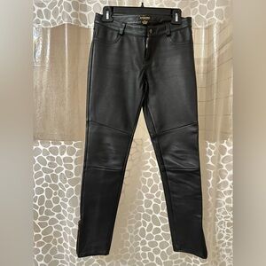 Alpinestars Black Leather Pants